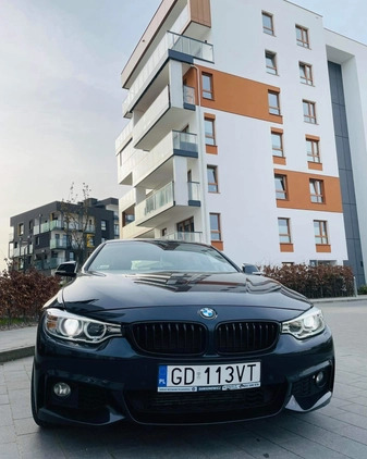 BMW Seria 4 cena 86990 przebieg: 143000, rok produkcji 2016 z Gdynia małe 22